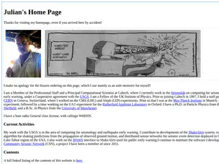 Julian Bunn's Home Page