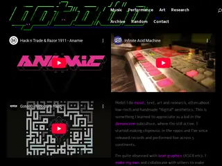 GOTO8O | better living through computer acid