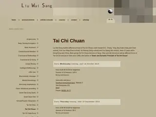 Tai Chi Chuan - Gent | Liu Wai Sang