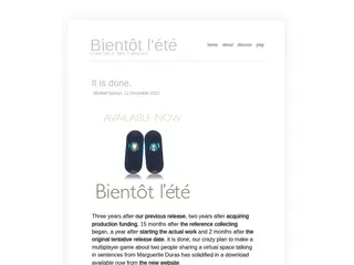 Bientôt l'été