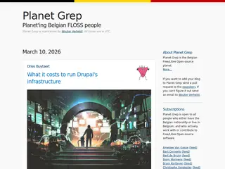 Planet Grep - Planet'ing Belgian FLOSS people