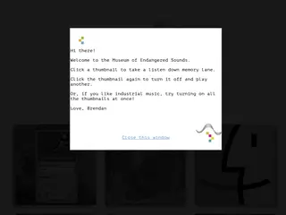 Museum of Endangered Sounds