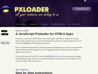 PxLoader | A Simple JavasScript Preloader