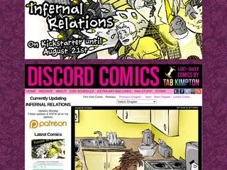 Khaos Komix Chapter 1 Cover- Steve’s Story – Discord Comics
