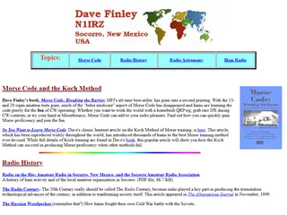 Dave Finley, N1IRZ