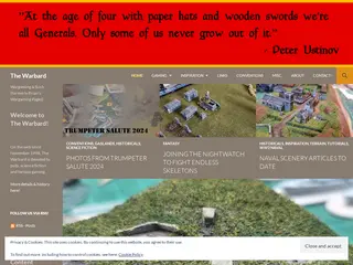 The Warbard | Wargaming & Such (formerly Brian's Wargaming Pages)