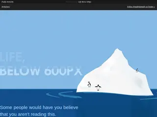 Life Below 600px | Paddy Donnelly