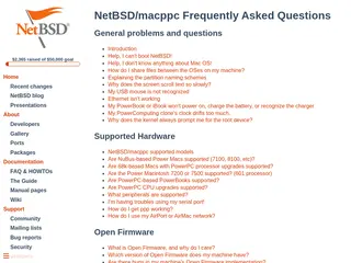 NetBSD/macppc Frequently Asked Questions