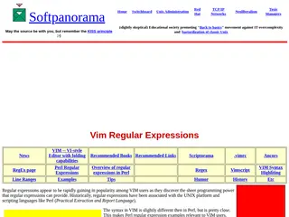 Vim Regular Expressions