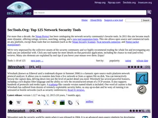 SecTools.Org Top Network Security Tools