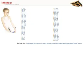 FullBooks.com - Thousands of Full-Text Free Books