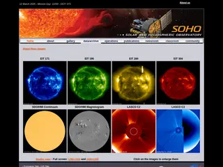 The very latest SOHO images