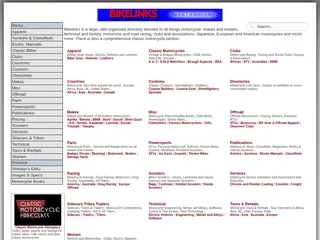 Bikelinks Motorcycle Directory - The A to Z of Motorcycles