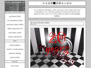 Paul Slocum's website