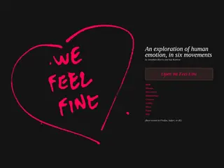 We Feel Fine / by Jonathan Harris and Sep Kamvar