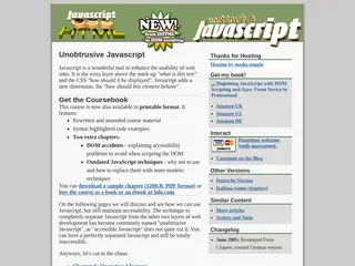 Unobtrusive Javascript