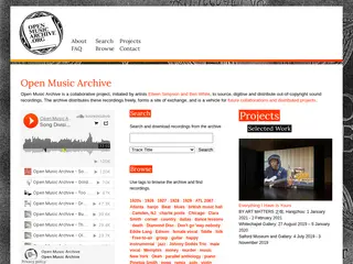 Open Music Archive