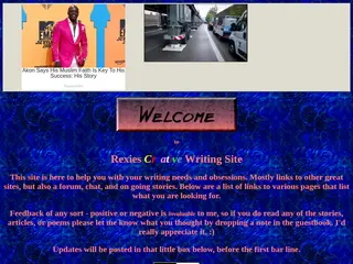 Rexies Creative Writing Site