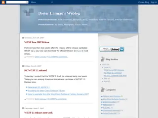 Dieter Lannau's Weblog