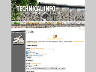 Tools - www.technicalinfo.net