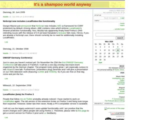 It's a shampoo world anyway