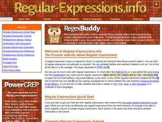 Regular-Expressions.info - Regex Tutorial, Examples and Reference - Regexp Patterns