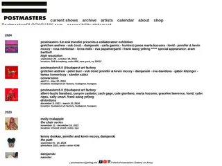 Postmasters 39 years