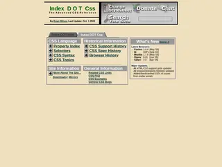 Index DOT Css: Index Page