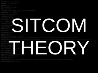 SITCOM THEORY