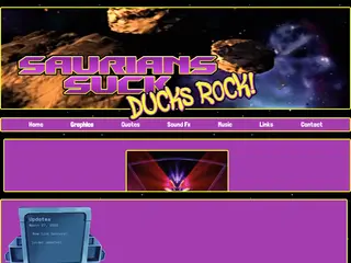 Saurians Suck (Ducks Rock!) - A Mighty Ducks: The Animated Series fansite!