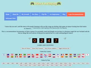 Edmund's Game Recommedations