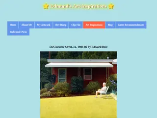 Edmund's Art Inspirations