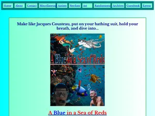 A Blue in a Sea of Reds