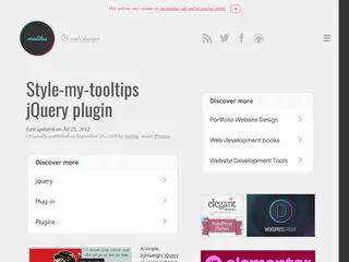 Style-my-tooltips jQuery plugin – malihu | web design