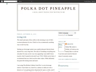 Polka Dot Pineapple