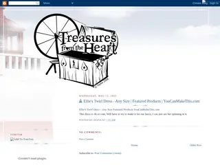 Treasures: Ellie's Twirl Dress - Any Size | Featured Products | YouCanMakeThis.com