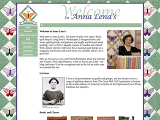Anna Lena : quilt, gift, fudge, retreat, long beach wa