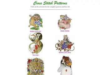 Cross Stitch Patterns Main Page
