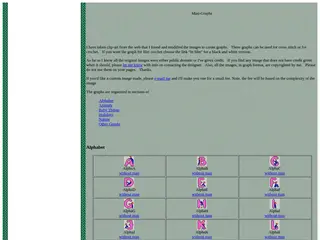 Shona's Place - Mini-Graphs for Crochet or Cross Stitch