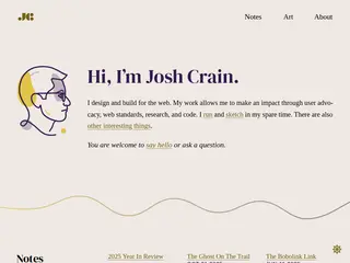 The Homepage of Josh Crain - joshcrain.io
