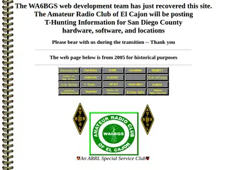 Amateur Radio Club of El Cajon