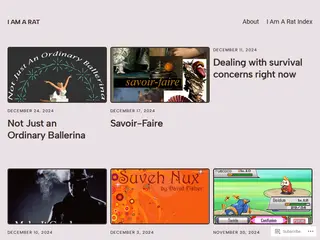 i am a rat – recommendations, reviews, and creative work from itch.io and ifdb.org. underappreciated, obscure, oddball, and just really really good games you may not have played. warning: games 