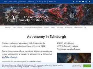 Astronomy in Edinburgh - Astronomical Society of Edinburgh