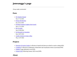 jonesangga's page