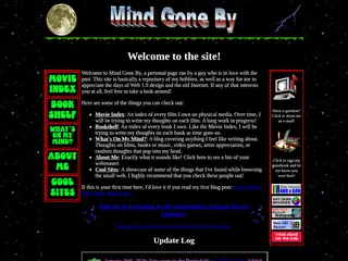 Mind Gone By: Movies, Books, and Living the Past