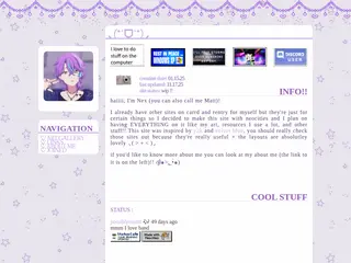 where nex resides... ꒰*´꒳ `*꒱