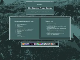 The Leaping Frog's Corner