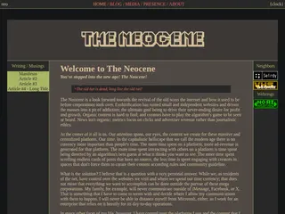 THE NEOCENE