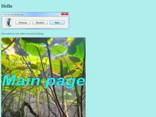 The web site of vocalise