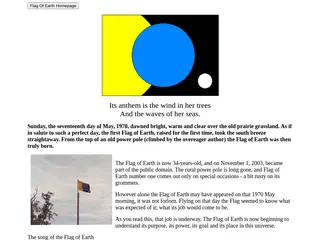 James Cadle's Flag of Earth Home Page